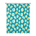 thumbnail image 1 of 72x72 Inch Fabric Shower Curtain Waterproof Polyester, Daisy Floral Print, 1 of 6