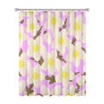 thumbnail image 1 of 72x72 Inch Fabric Shower Curtain Waterproof Polyester, Daisy Floral Print, 1 of 6