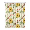 thumbnail image 1 of 72x72 Inch Fabric Shower Curtain Waterproof Polyester, Daisy Floral Print, 1 of 6