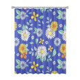 thumbnail image 1 of 72x72 Inch Fabric Shower Curtain Waterproof Polyester, Daisy Floral Print, 1 of 6