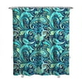 thumbnail image 1 of 72x84 Boho Shower Curtain Earth Tones Vintage Tribal Polyester Fabric Bathroom Curtain Machine Washable Waterproof, 1 of 5