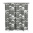 thumbnail image 1 of 72x84 Inches Bohemian Shower Curtain Polyester Fabric with Tribal Ethnic Pattern Bathroom Decor Earthy Vibes, 1 of 5