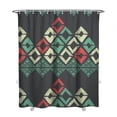 thumbnail image 1 of 72x84 Inches Ethnic Shower Curtain Bohemian Chic Polyester Fabric Vintage Tribal Bathroom Decor, 1 of 5