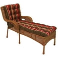 thumbnail image 1 of 73 x 23 in. Outdoor Chaise Lounge Cushion, 1 of 5