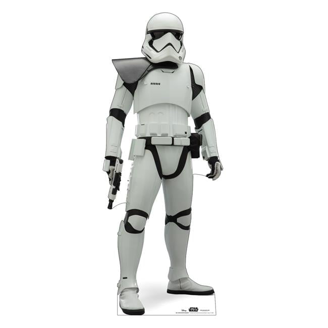 73'' White and Black Cardboard Stormtrooper Standup