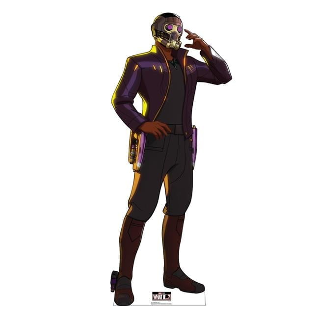 73'' Marvel T'Challa Star-Lord Cardboard Standup