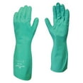 thumbnail image 1 of 730 Nitrile Cotton Flock-lined Chemical Resistant Glove, Small (Pack of 12 Pairs), Resistant to a broad range of solvents, animal fats and other.., By SHOWA, 1 of 2