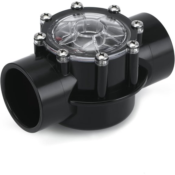 7305 Check Valve Replacement for Jandy 2-Inch to 2-1/2-Inch 180-Degree Straight Through Flow Check Valve Compatible with Pool and Spa (7305)