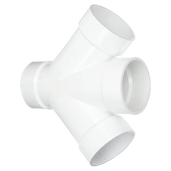 73440 4" PVC-DWV Double WYE