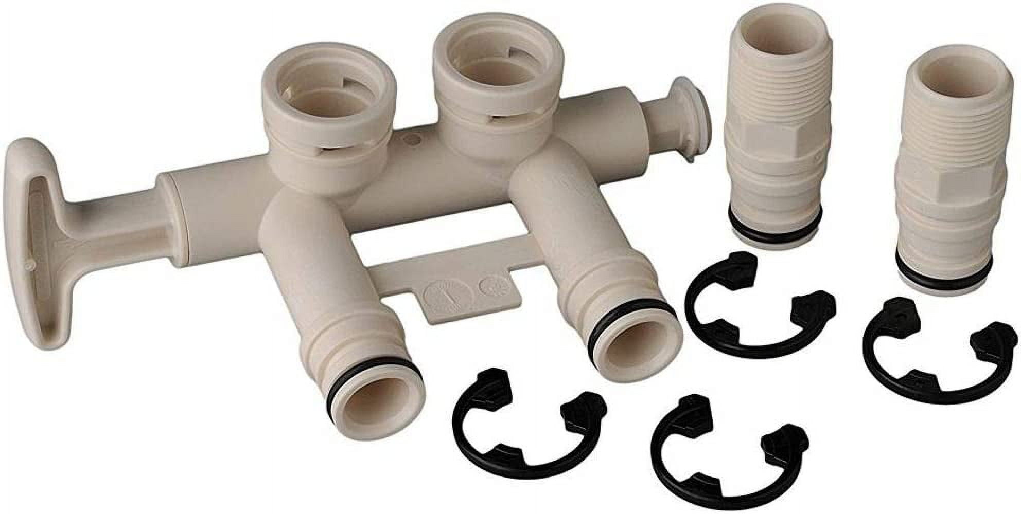 7345388 Water Softener Bypass Valve Assembly Kit with (2) Adapters