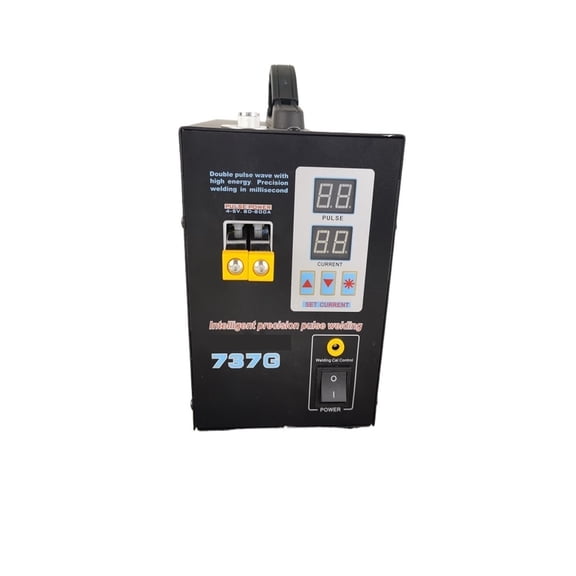 737G Dual-die Battery Spot Welding Machine, Double Pulse Double Display Nickel Welding Machine ,Easy to Use
