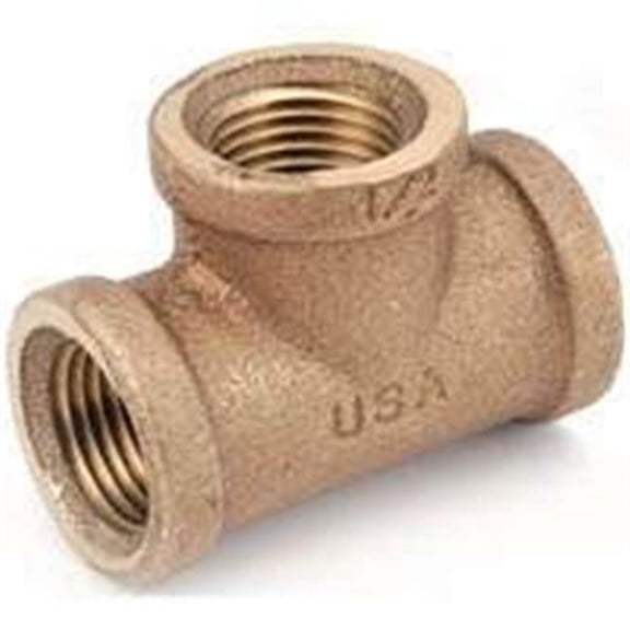738101-04 .25 In. MPT Tee Brass
