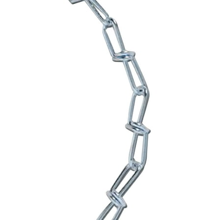 738886 No.3 by 200-Feet Double Loop Chain, Zinc Plated