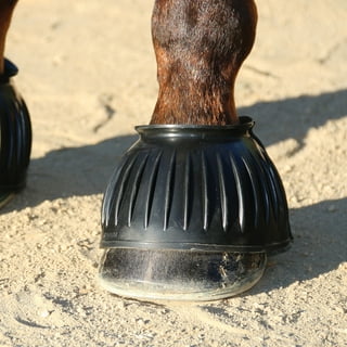 Rubber Material Horse Hoof Protection Non Slip Equine Shoe Shoes Isolate  Dirty Water to Protect Horseshoes L