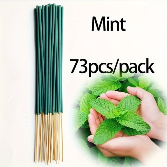 73PCS Multi-Scent Natural Incense Sticks, Aromatherapy for Meditation, Home Fragrance & Yoga