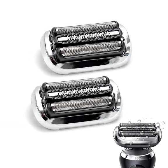 73 S Replacement Electric Shaver Replacement Head Compatible Shave Series 7 Electric Shaver, 2 Pack