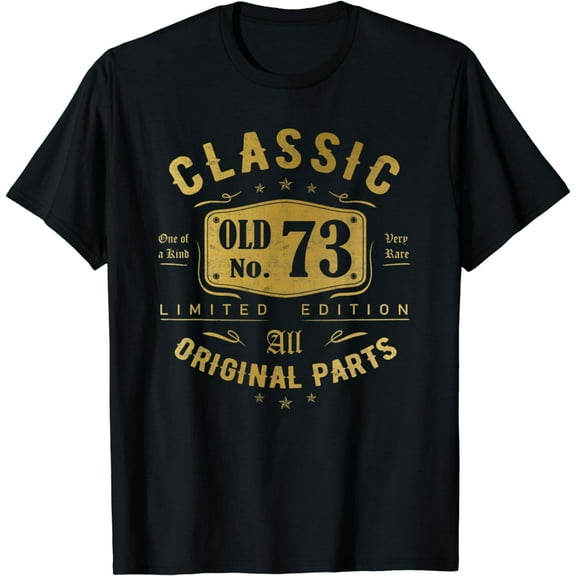 73th Birthday for Men Women 73 year old Tee Vintage 1949 Funny Creative Graphic T-Shirt