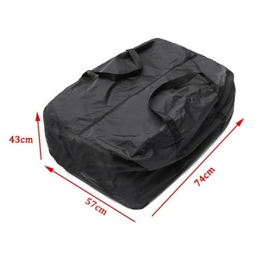 74*57*43cm BBQ Storage Carry Duffle Bag For Weber BABY Q&Q1000 Series Black