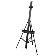74" Black Aluminum Gigante Studio Easel by Artists Loft - Display Painting - Photos - Signs - and Art - 1 Pack