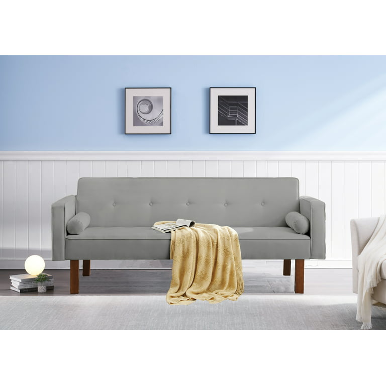 74 Futon Sofa Bed Upholstered Folding