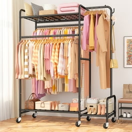 Clothes Rack Loads 410LBS Portable & Adjustable Clothing Clothes Rack Loads 410LBS Portable & Adjustable Clothing