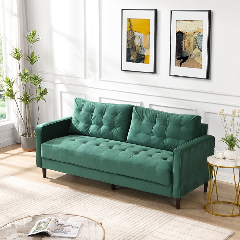 Picture Idea: 74 High Resilience Three Seater Sofa Wooden Frame 3 Seat
