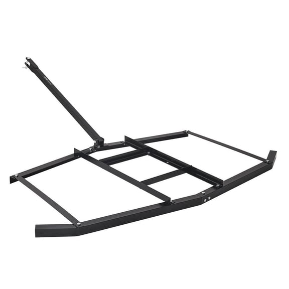74-Inch Tow Behind Drag Harrow for ATV UTV Tractor Q235 Steel Driveway Grader with Adjustable Bars