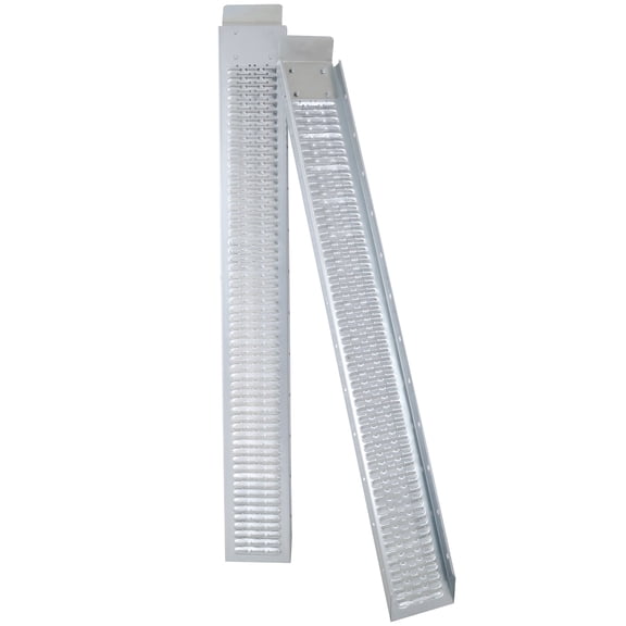 74 Steel Loading Ramps for Pickup Trucks, 960lbs Capacity, Pack of 2 for Motorcycle, ATV, Lawn Mower, Dirt Bike, Snowblower, Quad