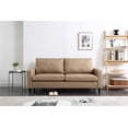 thumbnail image 1 of 74" Track Arm Sofa with Linen Textured Fabric, 1 of 4