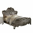 thumbnail image 1 of 74" X 93" X 72" Antique Platinum Wood Poly Resin Queen Bed, 1 of 3