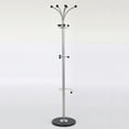 thumbnail image 1 of 74" x 15" Metal Tube & Marble Base, Fountain Coat Rack, 1 of 4