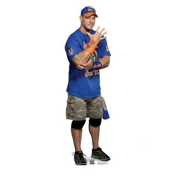 74 x 21 in. John Cena - WWE Cardboard Standup