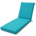 thumbnail image 1 of 74 x 23 x 3 Waterproof Outdoor Chaise Lounge Cushion for Patio Lounge Chair Cushion Replacement, Turquoise Blue, 1 of 8