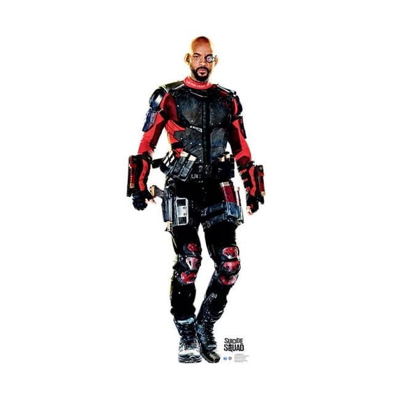 74 x 31 in. Deadshot - Suicide Squad Cardboard Standup