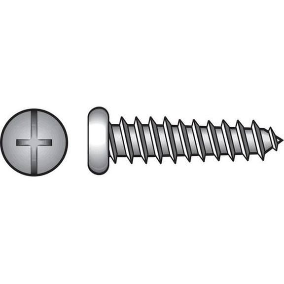 74006 6 x 0.5 in. Combination Sheet Metal Screws
