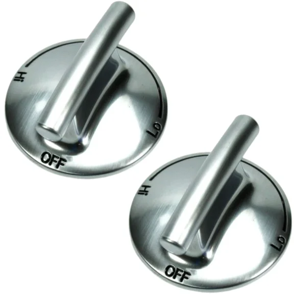 74007733 Burner Knobs Replaces Jenn Air Stove Wp7733P410-60 Ap6011505 2-Pack