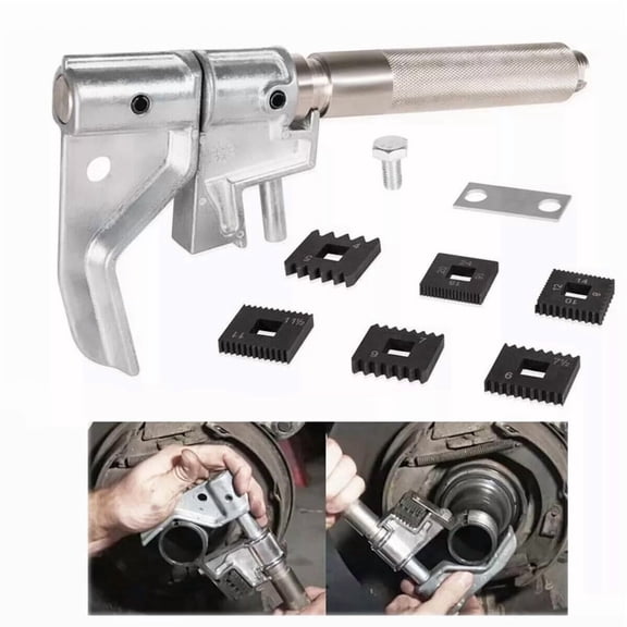 7402 Universal External Thread Chaser and 202817 Metric Die Set (6 Dies) for Thread Repair Tool