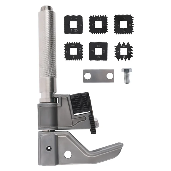 7402 Universal Outside Thread Chaser with 6 Dies 216884 Use for 1-1/4 to 5 O.D