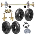thumbnail image 1 of 740mm 29 inch Go Kart Rear Axle Assembly Complete Wheel Hub Kit & 13x5.00-6 Wheel Tires With Rim & Brake Assembly & T8F Chain for DIY Go Kart Quad, Drift Trike, 4 Wheelers, Buggy, 1 of 8