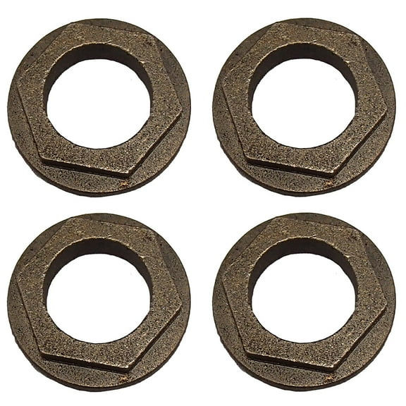 741-0656 Qty 4: Hex Steering Bushing Fits Cub Cadet GT1054 GTX1054 LGT1050