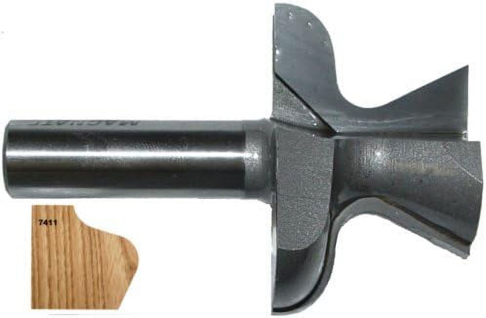 7411 Door /Finger Pull Router Bits 2" Overall Diameter; 11/4