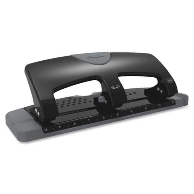 74133 Black - 3-Hole Paper Punch