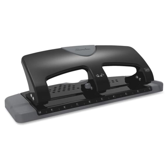 74133 Black - 3-Hole Paper Punch