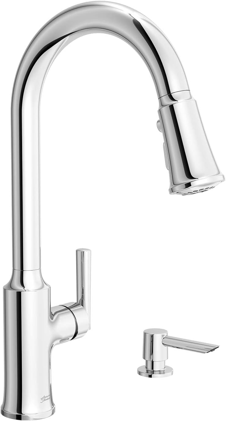 7421300.002 Raviv PullDown Kitchen Faucet With Sprayer And Soap