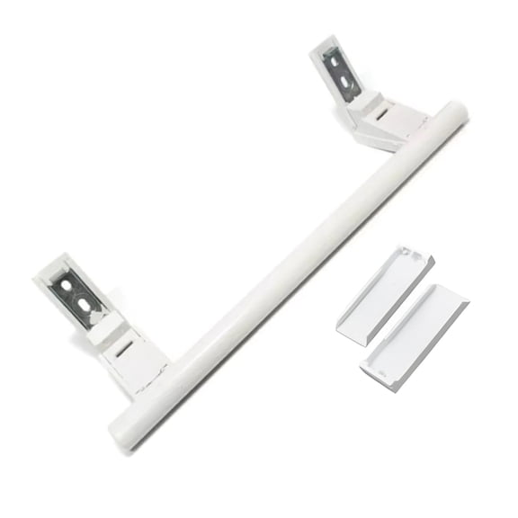 7430670 Plastic Fridge Handles Door Knobs Ergonomic Handle Part for Refrigerator Comfortable Grip and Stable Operate