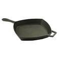 thumbnail image 1 of 7433 12-in Square Cast Iron Skillet Features Helper Handle Perfect For Breakfast Pan Frying Sautéing and Baking, 1 of 4