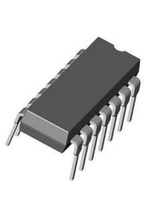 7433N Integrated Circuits QUAD 2-Input NOR Buffer 14 Pin DIP (1 piece) - 7433N