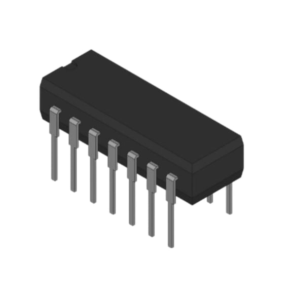 7438PC NAND Gate IC 4 Channel Open Collector 14-PDIP