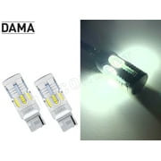 7440 Dama Mini White Amber LED Bulbs w/ CANbus 24CSP | Pack of 2