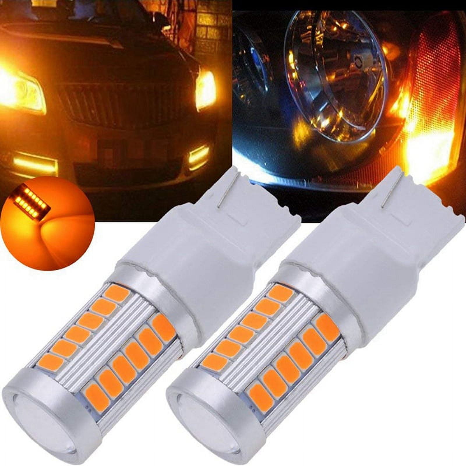 7440, T20 Led Bulbs Yellow 900 Super Turn Signals Light Brake Stop